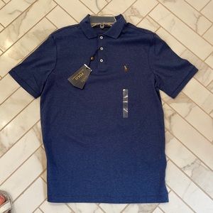 Brand new with tags denim blue polo Ralph Lauren polo shirt. Classic fit.